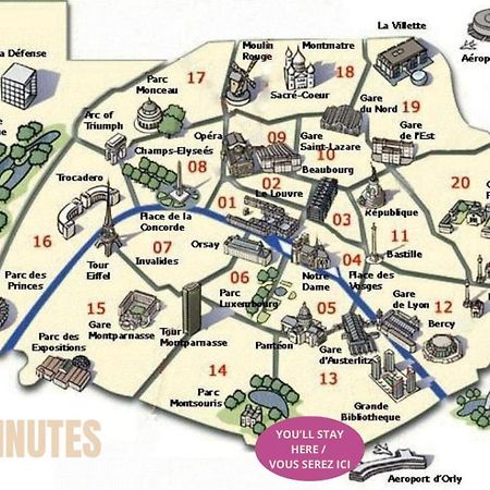 Appartement Cosy Au Calme A 20 Min De Paris Villejuif Ngoại thất bức ảnh